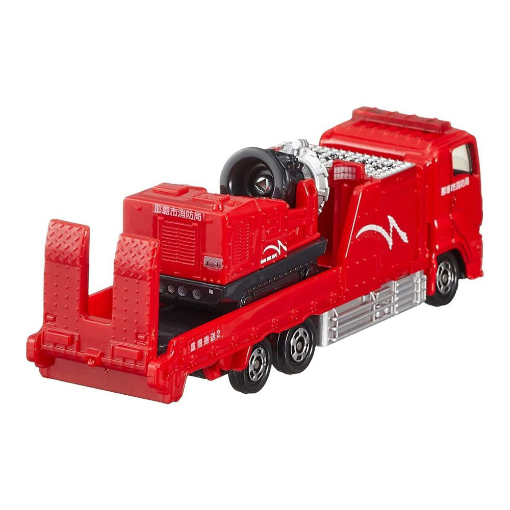 TOMICA NO.128 NAHA CITY FIRE DEPARTMENT HYPER MIST BLOWER VEHICLE TOMICA NO.128 NAHA CITY FIRE DEPARTMENT HYPER MIST BLOWER VEHICLE